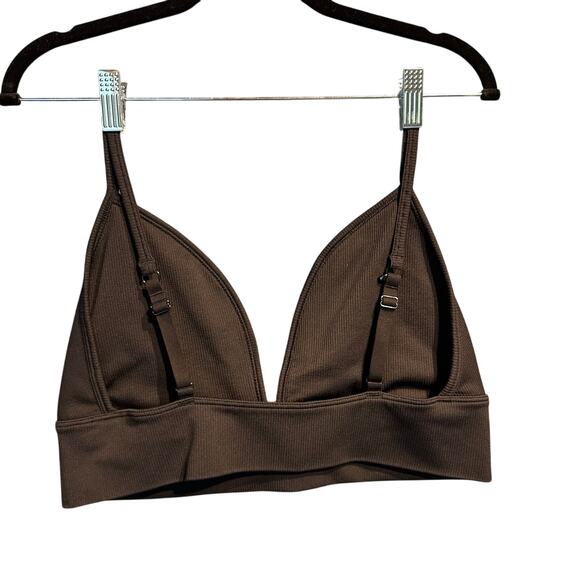 Athleta Size XL D-DD Aurora Triangle Bra Black - Picture 2 of 7